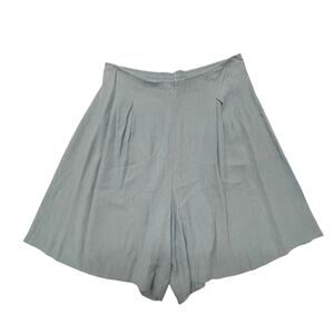 Vintage Light Blue Wide Leg Lounge Shorts Fashion Bug 1X